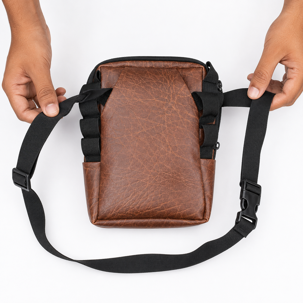 Ziyric Crossbody Shoulder Bag- Genuine Leather
