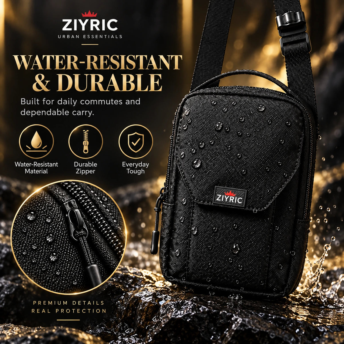 Ziyric Crossbody Shoulder Bag