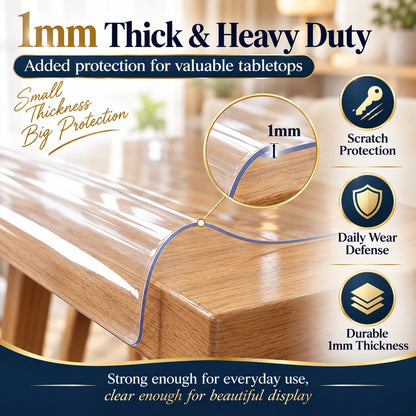 Transparent Protective & Waterproof Sheet 1mm Thickness
