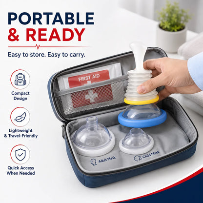 Portable Anti Choking Rescue Device Relief Kit
