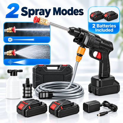 Cordless High Pressure Water Cleaner Washer Spray 02 Battery Included