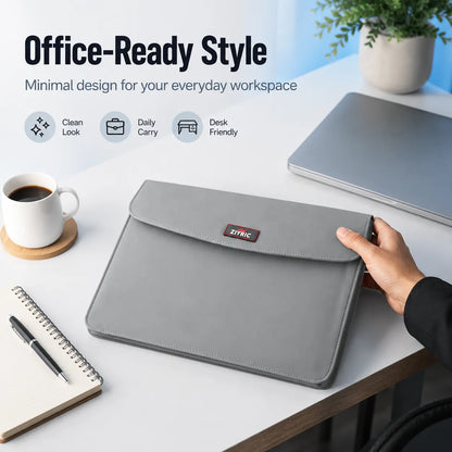Professional PU Leather Laptop Sleeve