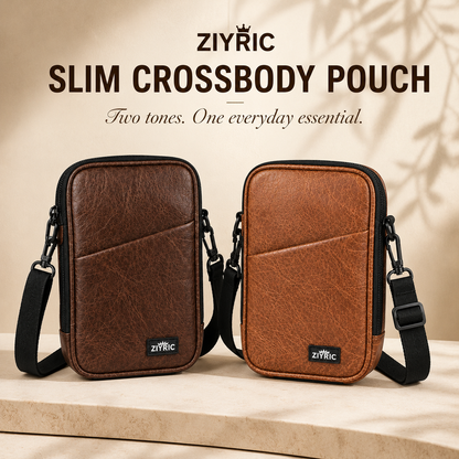 Ziyric Travel Mate Passport Pouch Bag Genuine Leather
