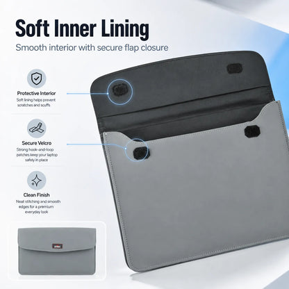 Professional PU Leather Laptop Sleeve