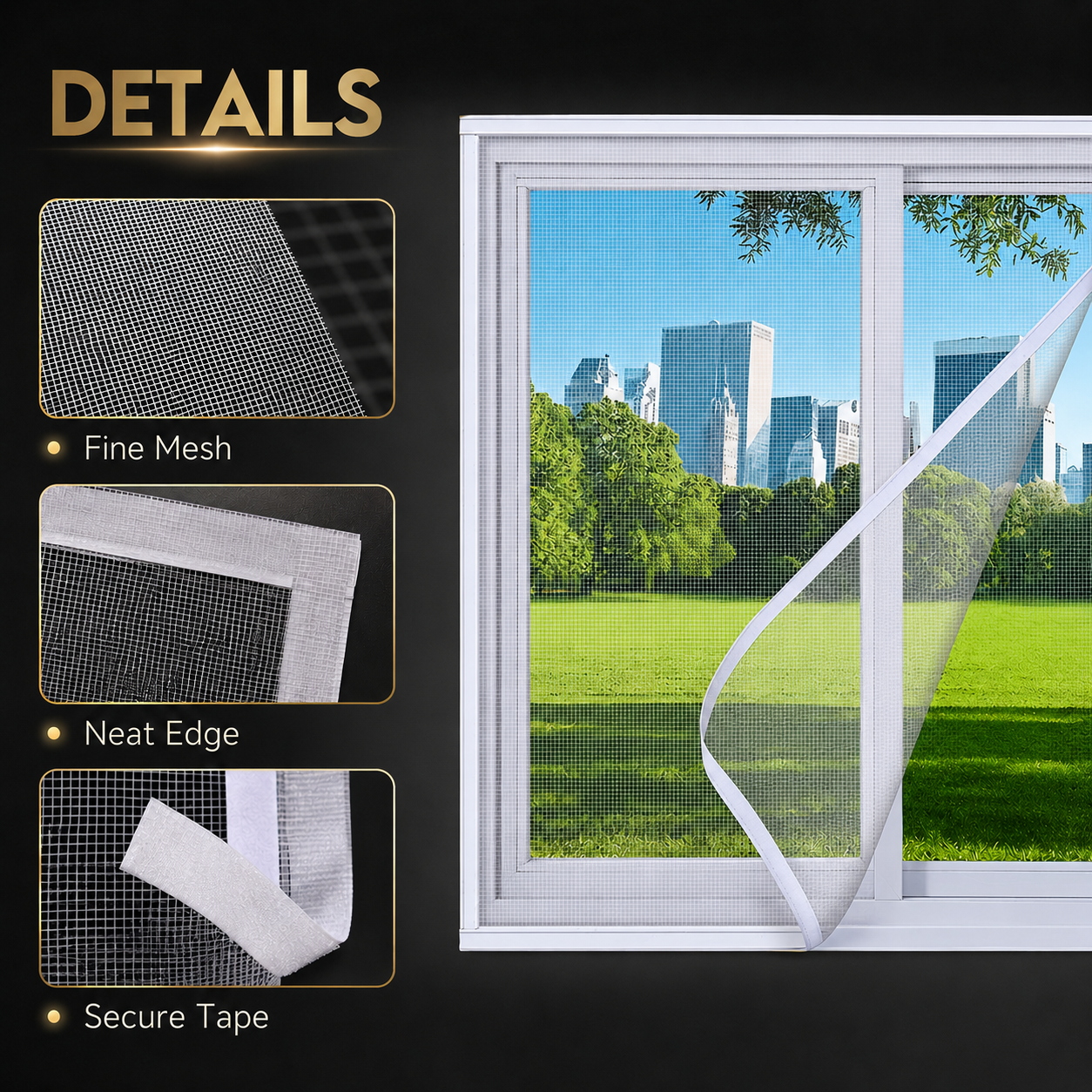 Anti-mosquito Window Curtain Garage Home