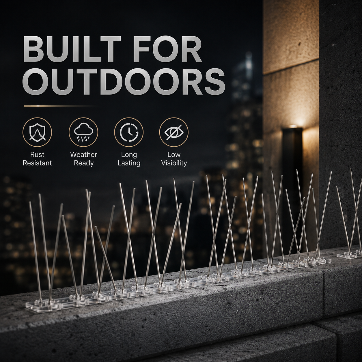 Anti Bird Spikes | Birds Repeller