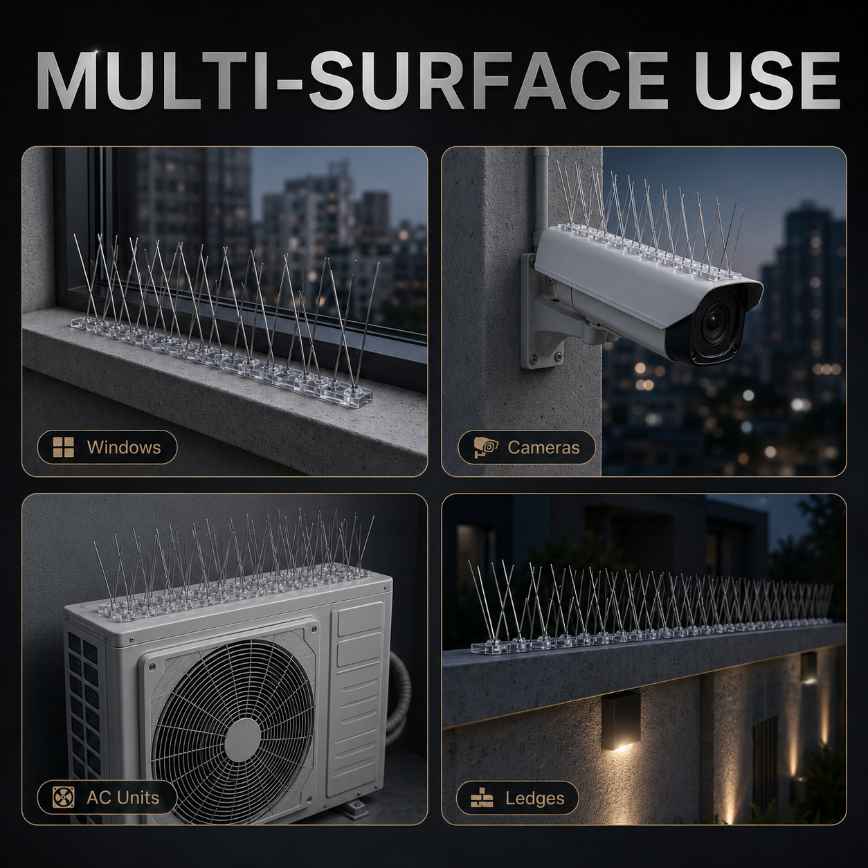 Anti Bird Spikes | Birds Repeller