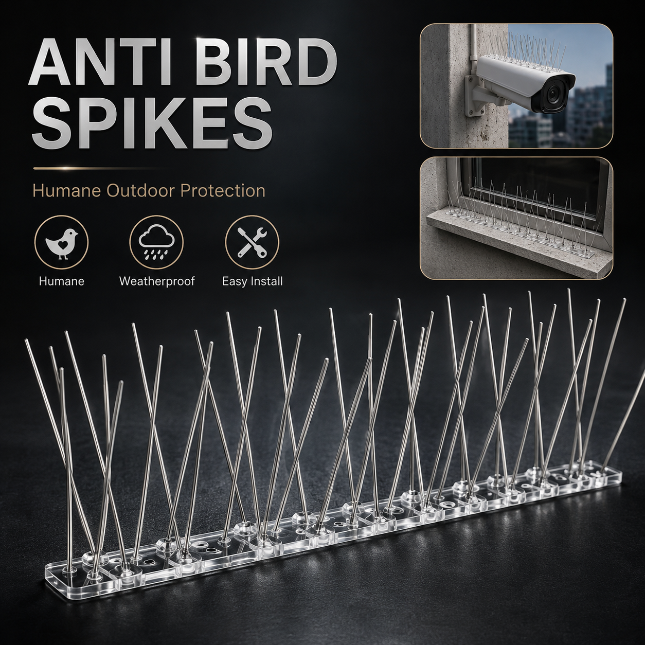 Anti Bird Spikes | Birds Repeller
