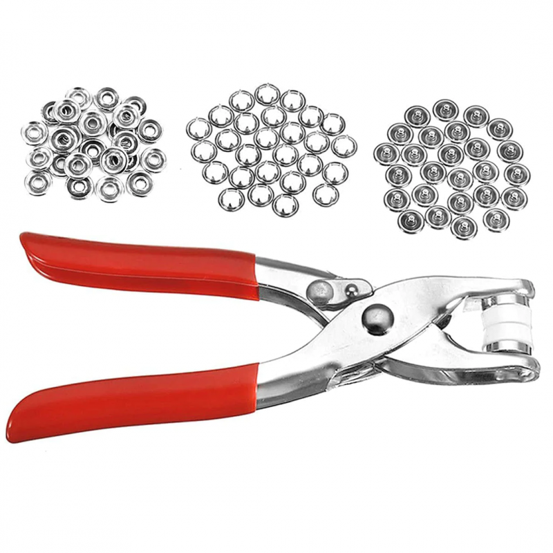 Tich button clipper with set of 30 Buttons
