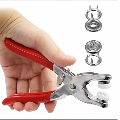 Tich button clipper with set of 30 Buttons