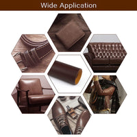 Thumbnail for Premium Self Adhesive Leather Repair Sticker Brown
