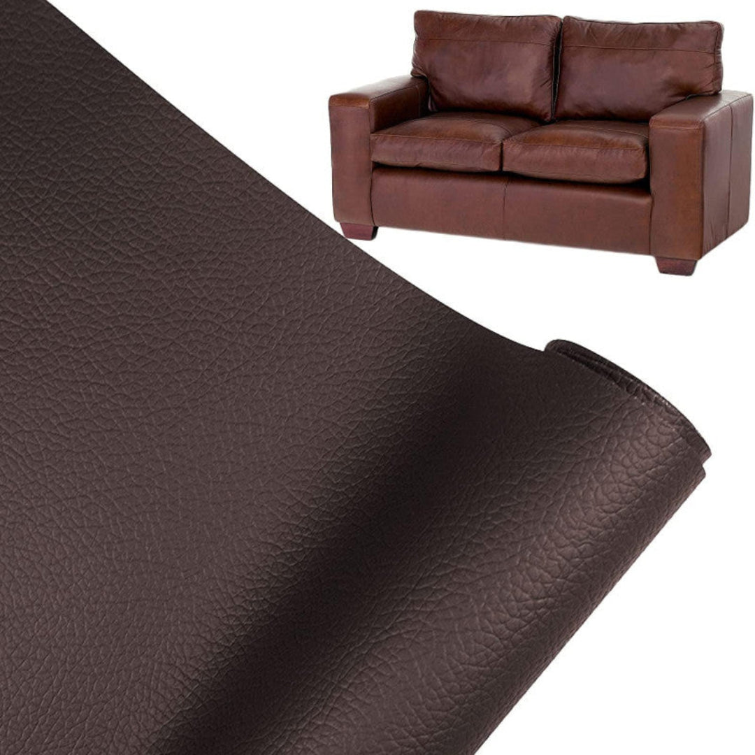 Premium Self Adhesive Leather Repair Sticker Brown