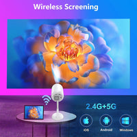 Thumbnail for TS-6 Smart projector Hidden Lift Gimbal Projector 2.4G 5G WIFI Home Theater