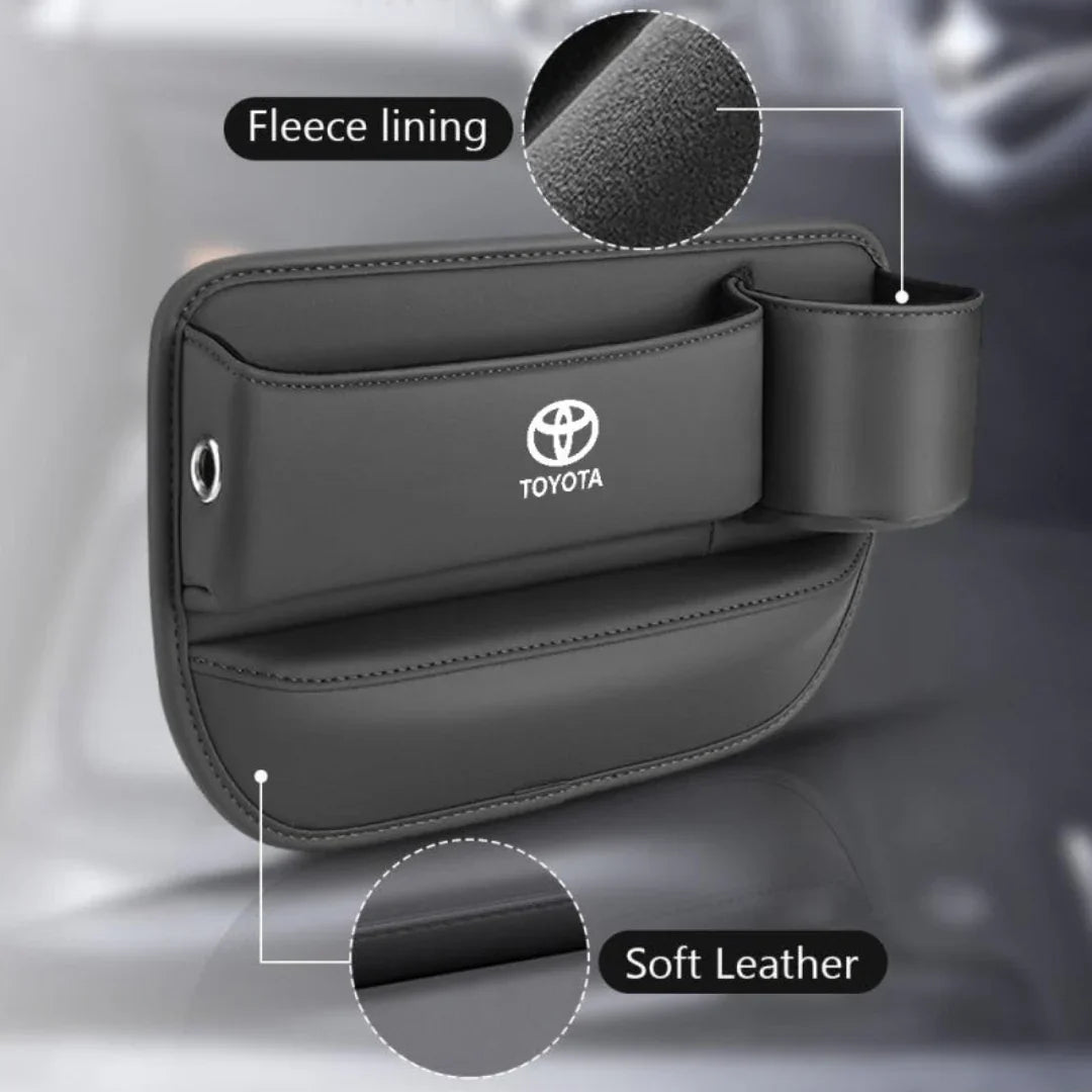 Multi Function Car Seat Gap Storage Box For Toyota, Suzuki, Honda, Kia, Hyundai & More