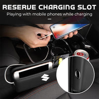 Thumbnail for Multi Function Car Seat Gap Storage Box For Toyota, Suzuki, Honda, Kia, Hyundai & More