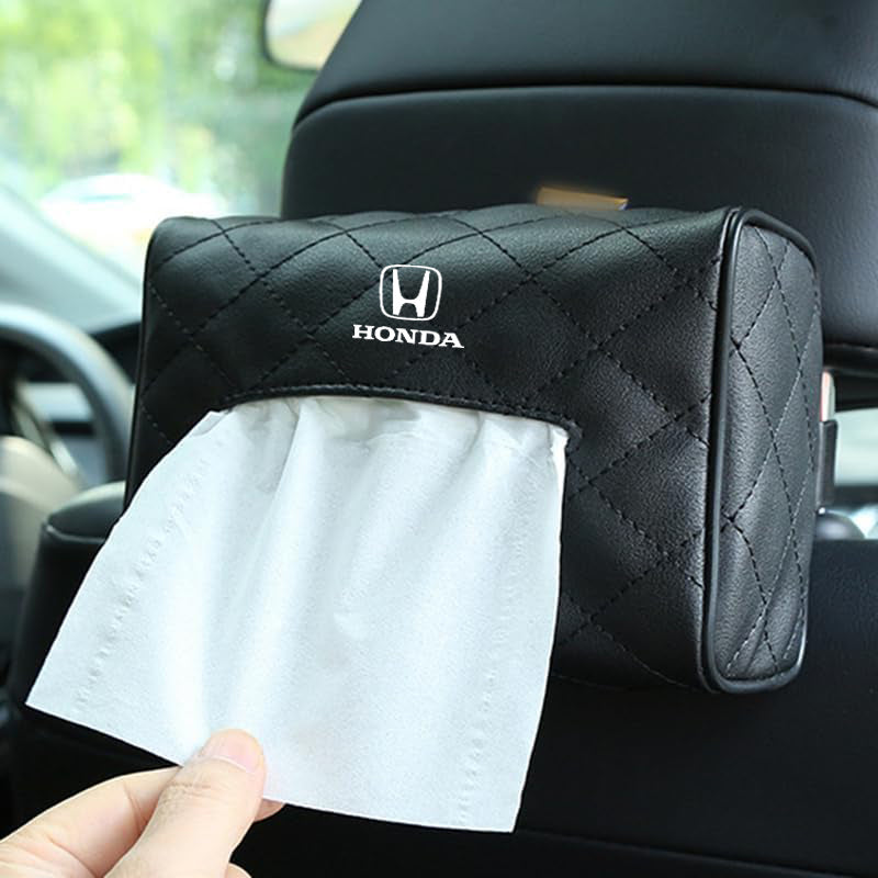 PU Leather Tissue Box For Toyota Honda Suzuki Kia Hyundai & More
