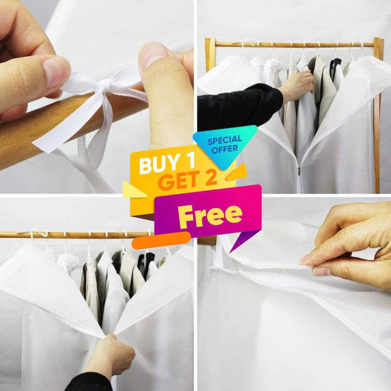 Dust Proof Garment Hanging Bag Buy 01 & Get 02 Free