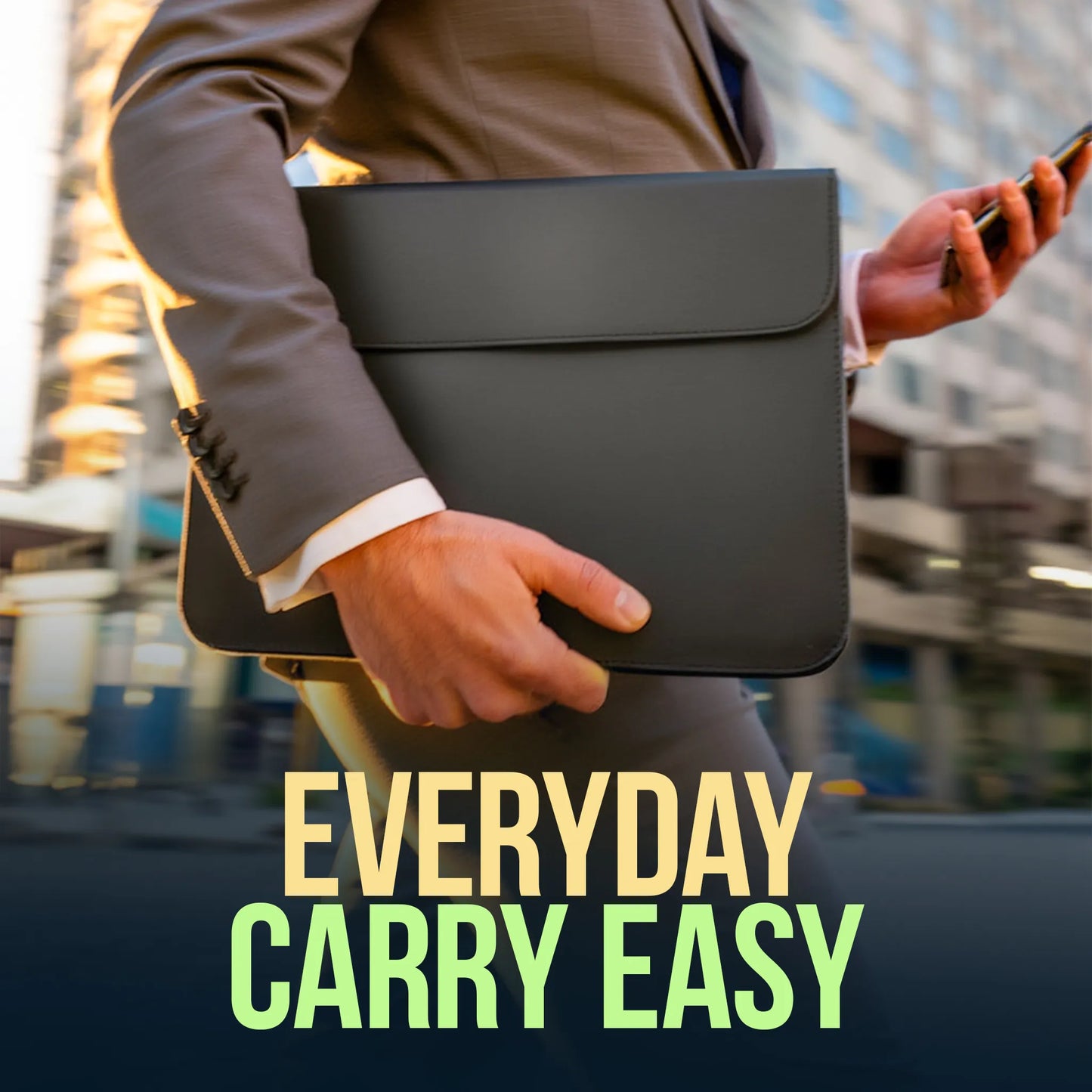 Professional PU Leather Laptop Sleeve