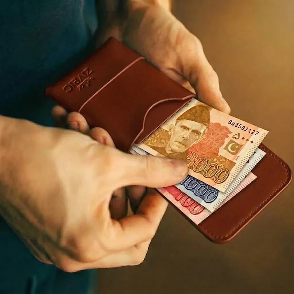Ziyric Urban Fold Wallet-100% Genuine Leather