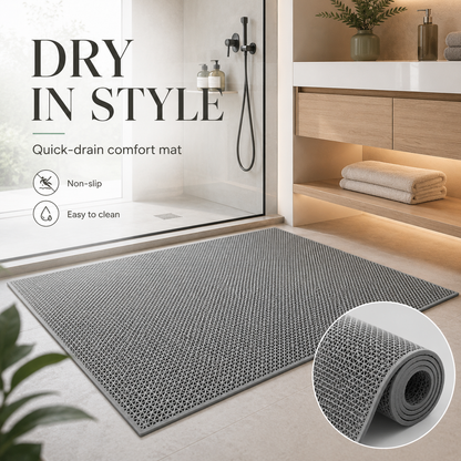 Non-Slip Drainage PVC Mat