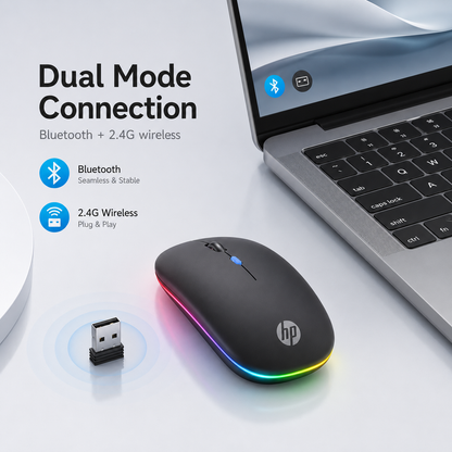 HP W10 Bluetooth & Wireless Dual Mode Mouse