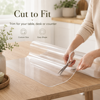 Transparent Waterproof Table & Furniture Protection Sheet