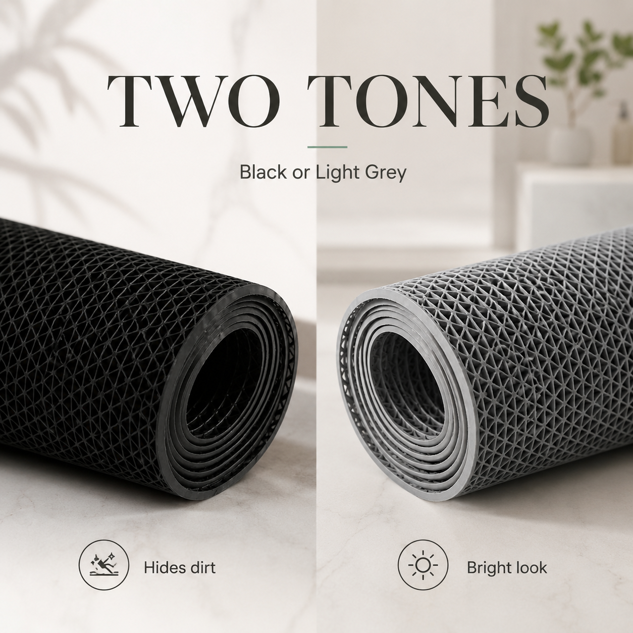 Non-Slip Drainage PVC Mat