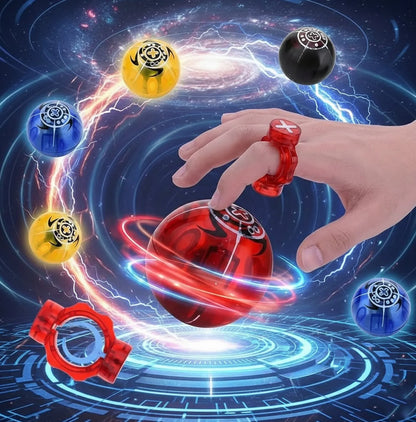 Fascinating Magnetic Rings Controlled Spinner Ball Discover The Ultimate Fingertip Magic