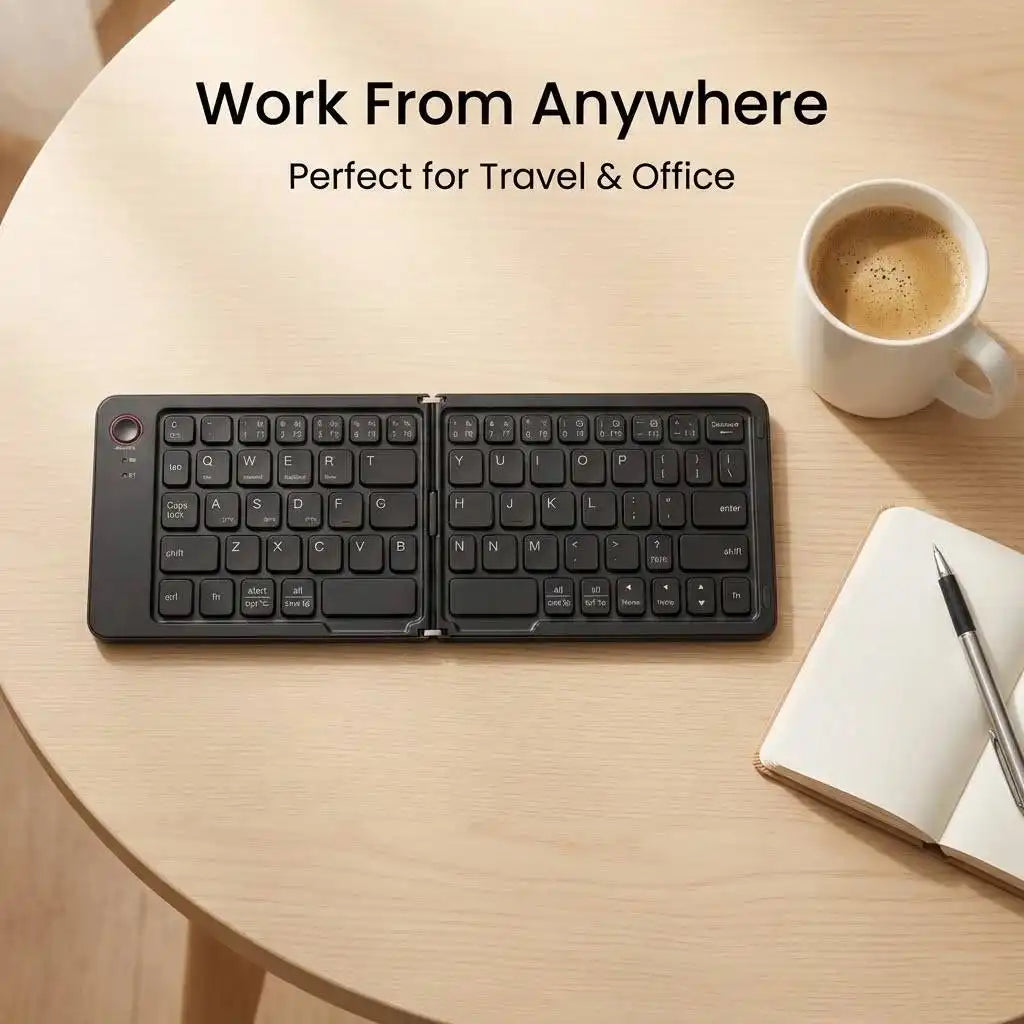 Portable Bluetooth Folding Keyboard for IOS/Android/Windows Tablet Mobile Phone