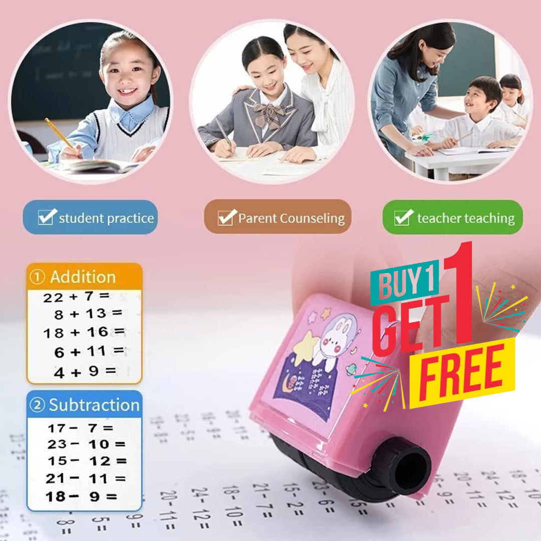 Roller Practice Number Stamp Tool Buy 01 & Get 01 Free