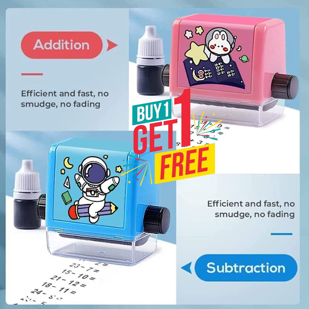 Roller Practice Number Stamp Tool Buy 01 & Get 01 Free