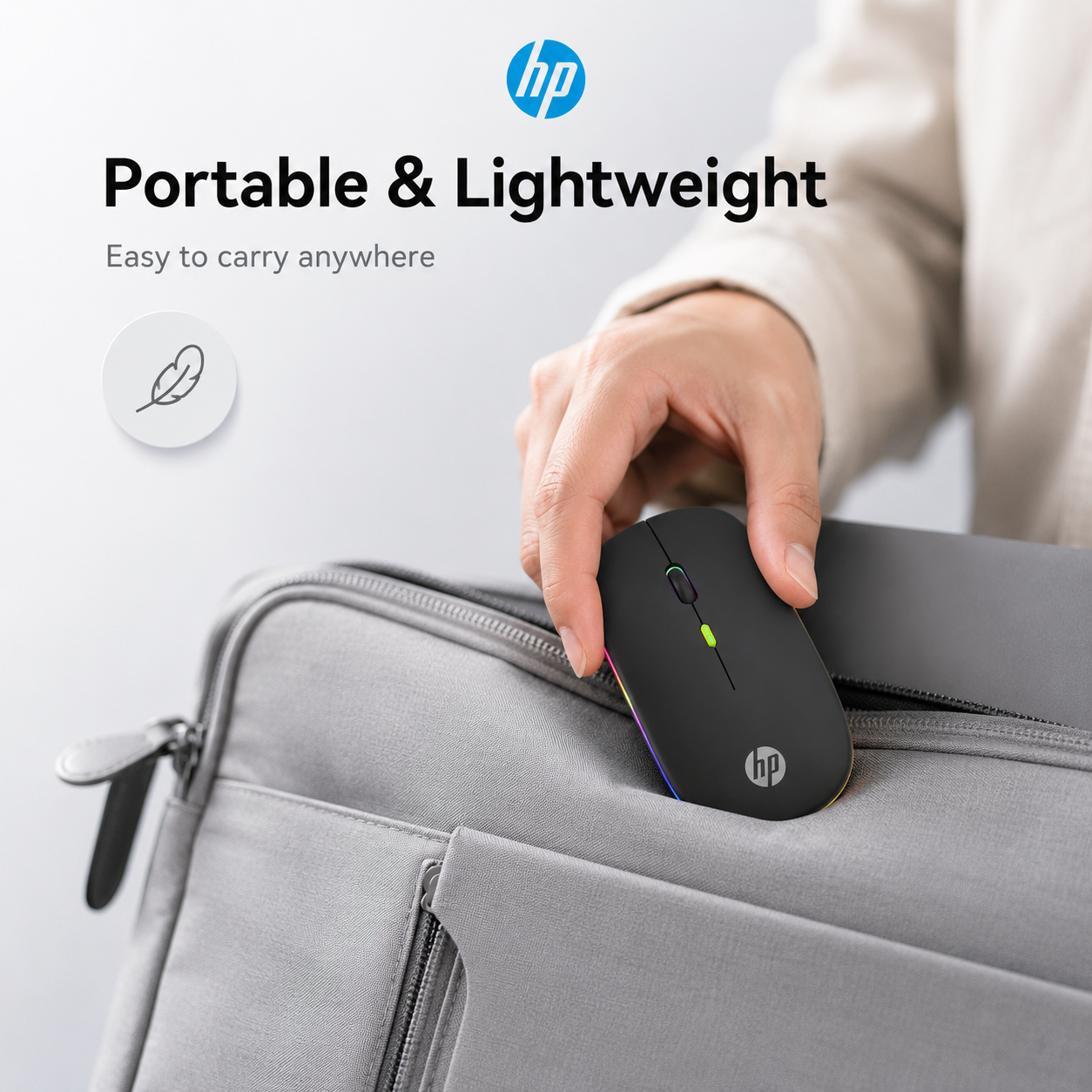 HP W10 Bluetooth & Wireless Dual Mode Mouse