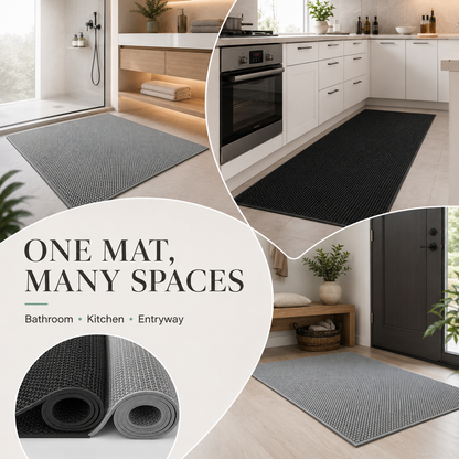 Non-Slip Drainage PVC Mat