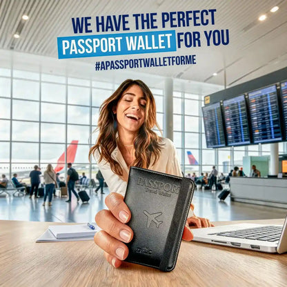 Ziyric Portable travel passport holder