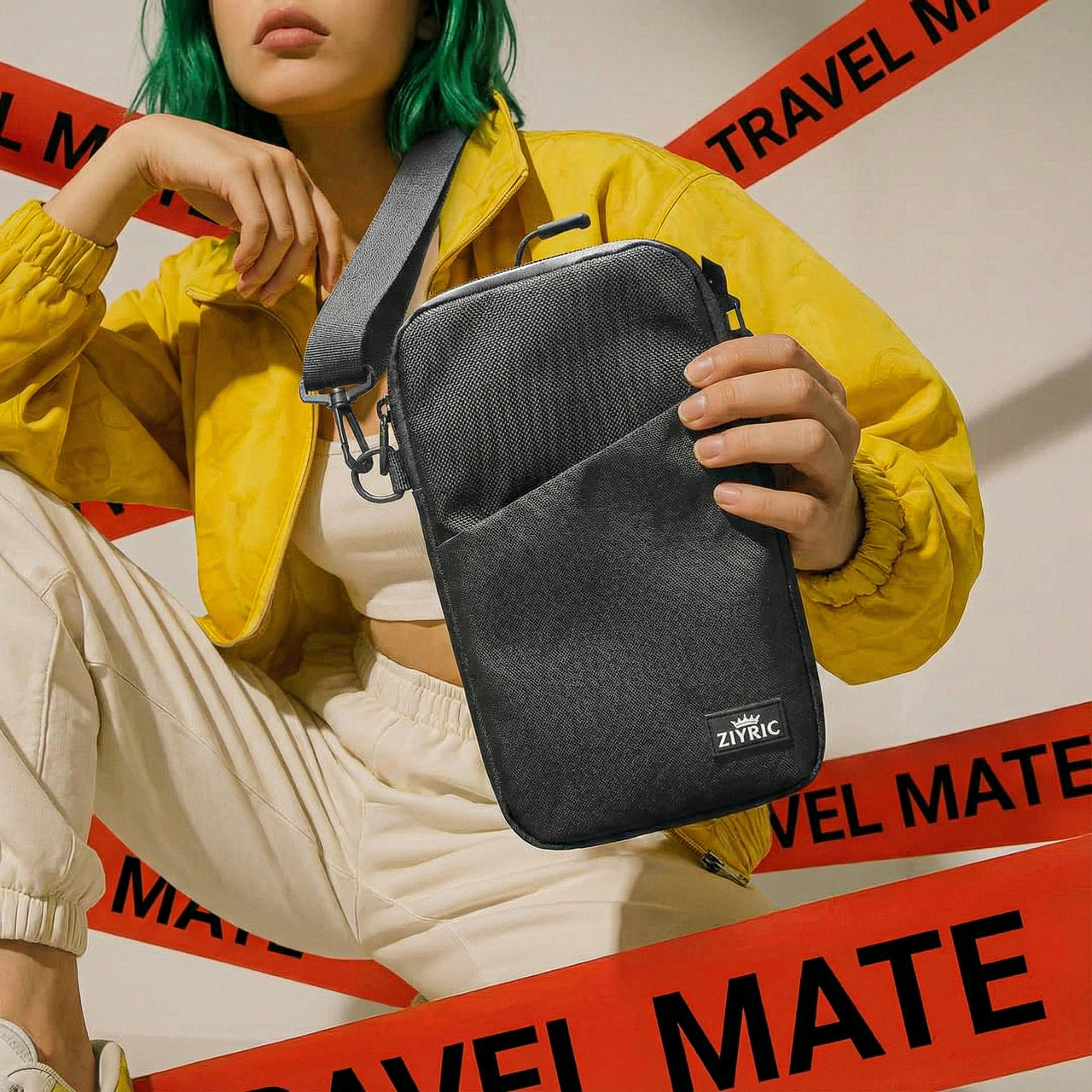 Ziyric Travel Mate Passport Pouch Bag