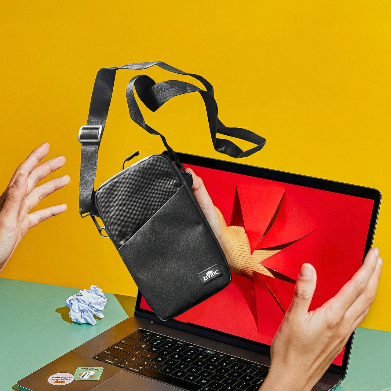 Ziyric Travel Mate Passport Pouch Bag