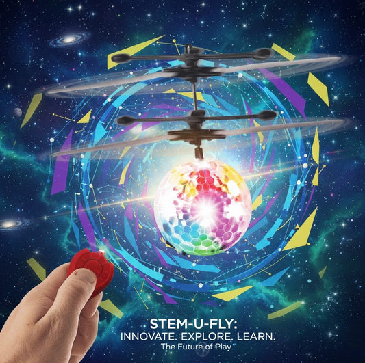 Flying Ball Suspended Helicopter Toy With Light