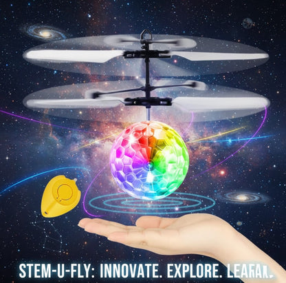 Flying Ball Suspended Helicopter Toy With Light