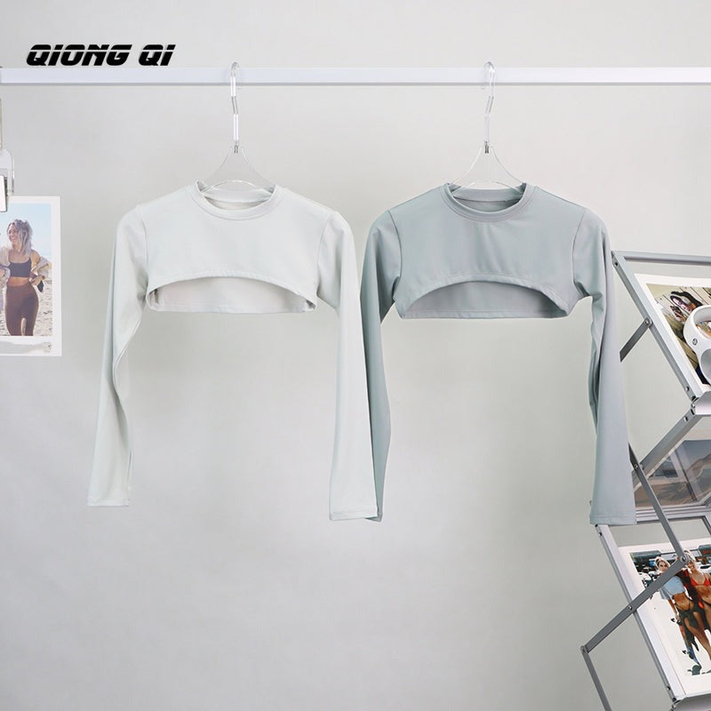 FlexFit Long Sleeve Crop Top