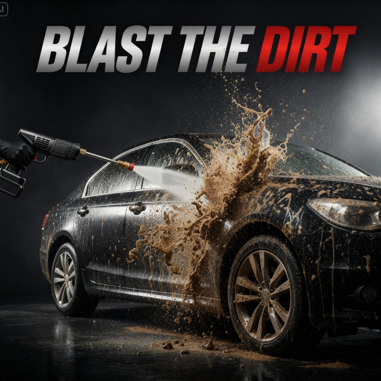 Cordless High Pressure Water Cleaner Washer Spray 02 Battery Included