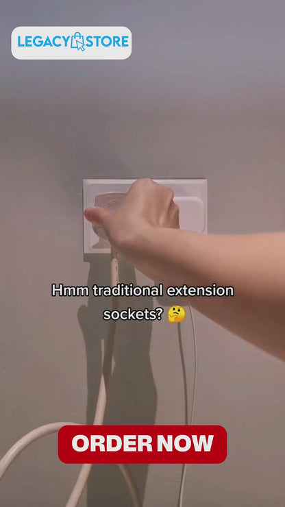 Smart Portable Extension Power Socket – Dual AC Outlets