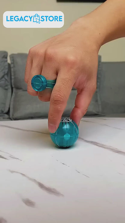Fascinating Magnetic Rings Controlled Spinner Ball Discover The Ultimate Fingertip Magic