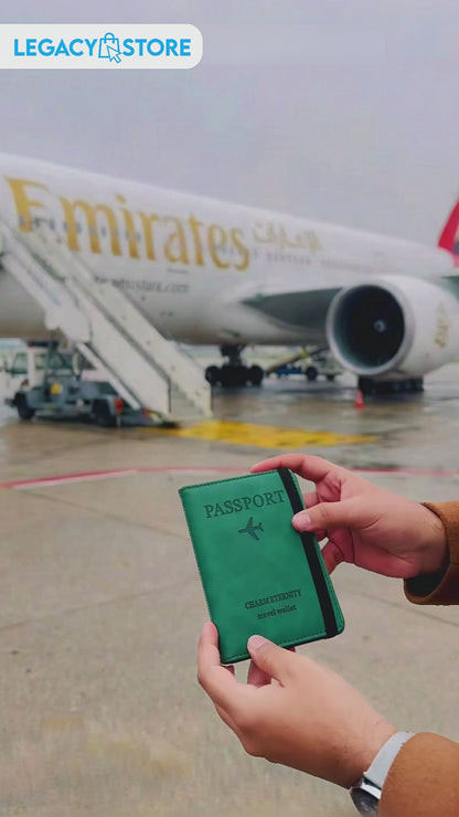 Ziyric Portable travel passport holder