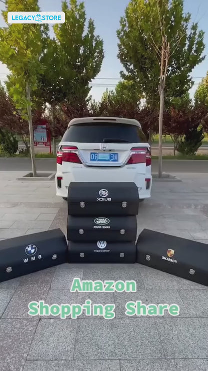 Foldable Car Trunk Organizer With 3 Compartments For Toyota Honda Suzuki Kia Hyundai & More Brands