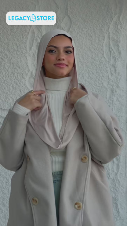 Women’s Closed Wrap Scarf Soft, Cozy & Ready to Wear