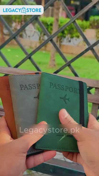 Ziyric Portable travel passport holder