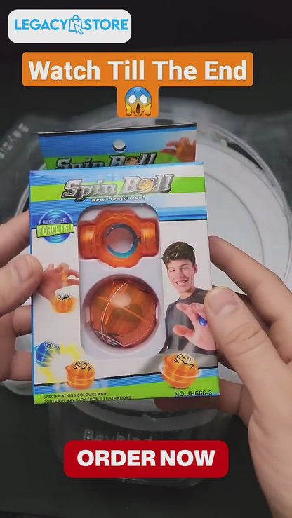 Fascinating Magnetic Rings Controlled Spinner Ball Discover The Ultimate Fingertip Magic