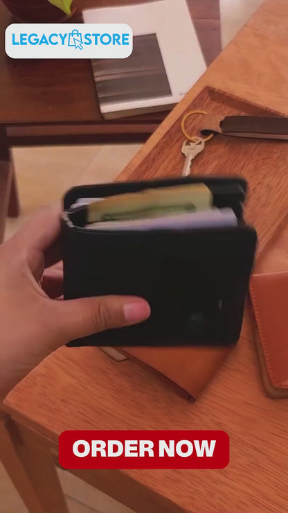 ZIYRIC Urban Slim Wallet-100% Genuine Leather