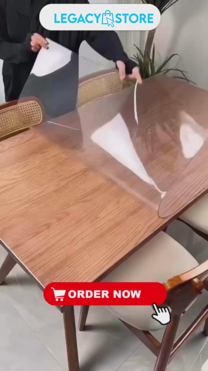 Transparent Waterproof Table & Furniture Protection Sheet
