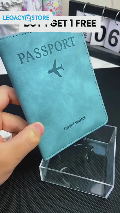 Ziyric Portable travel passport holder